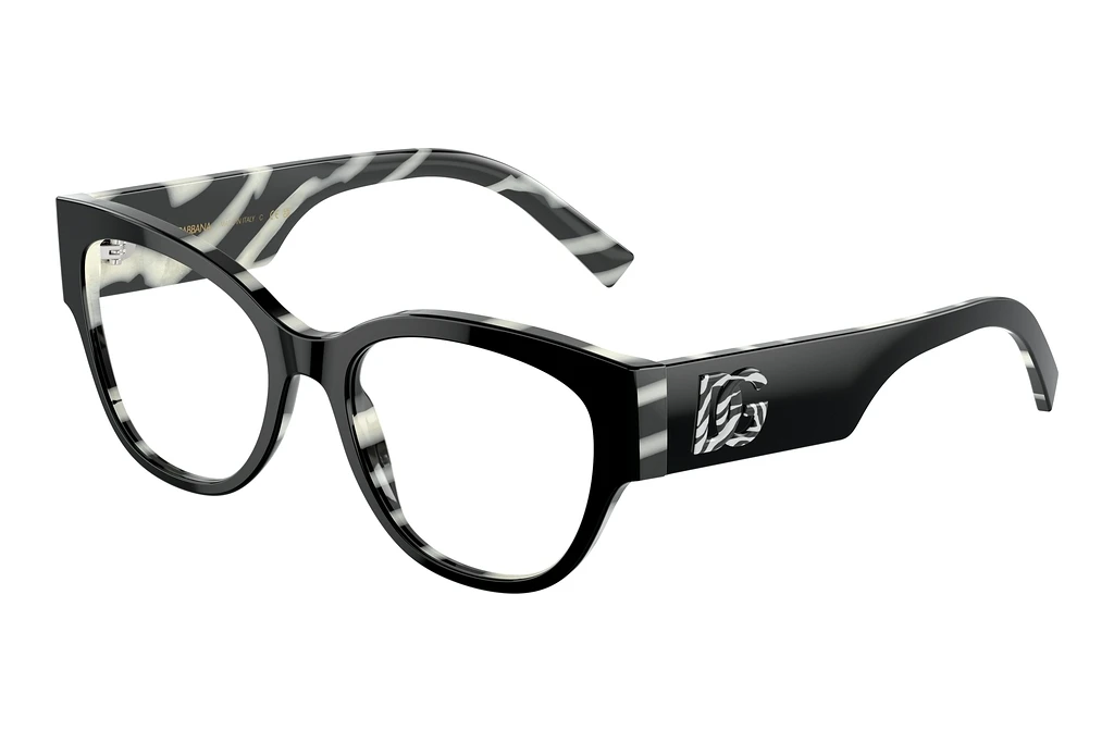 Dolce & Gabbana   DG3377 3372 Black On Zebra