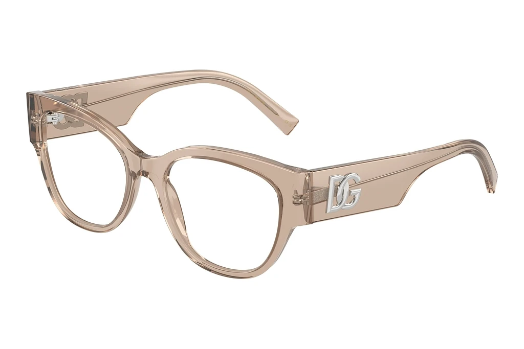 Dolce & Gabbana   DG3377 3432 Transparent Camel