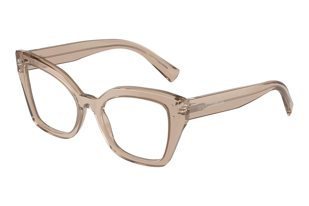 Dolce & Gabbana   DG3386 3432 Transparent Camel