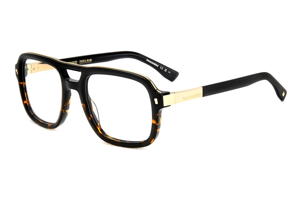 Dsquared2   D2 0087 WR7 BLACK HAVANA