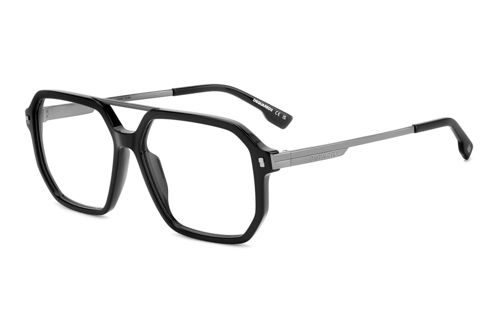 Dsquared2   D2 0123 ANS BLACK DARK RUTHENIUM