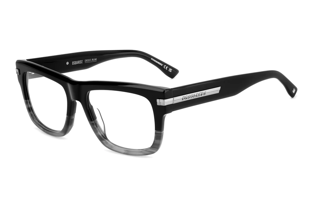 Dsquared2   D2 0163 XOW BLACK GREY HORN