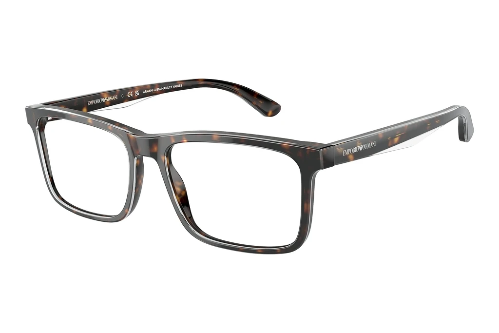 Emporio Armani   EA3227 6052 Shiny Havana/Top Crystal