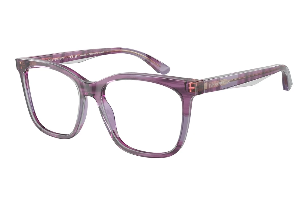 Emporio Armani   EA3228 6056 Shiny Violet/Top Smoke
