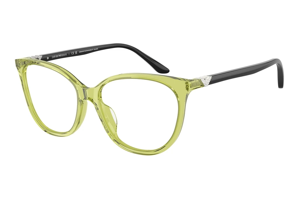 Emporio Armani   EA3249U 6199 Shiny Transparent Green