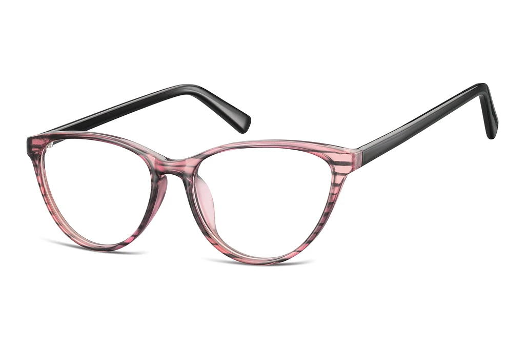 Fraymz   CP127  Transparent rosa / schwarz