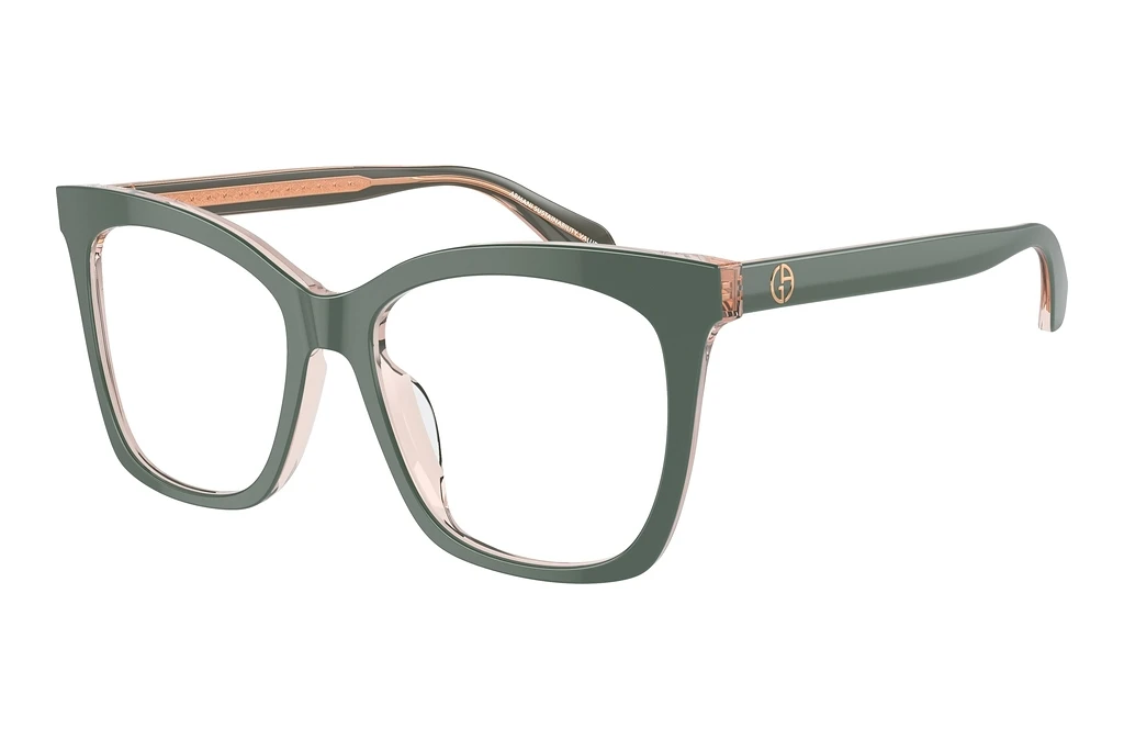 Giorgio Armani   AR7254U 6076 Top Sage Green/Transparent Pink