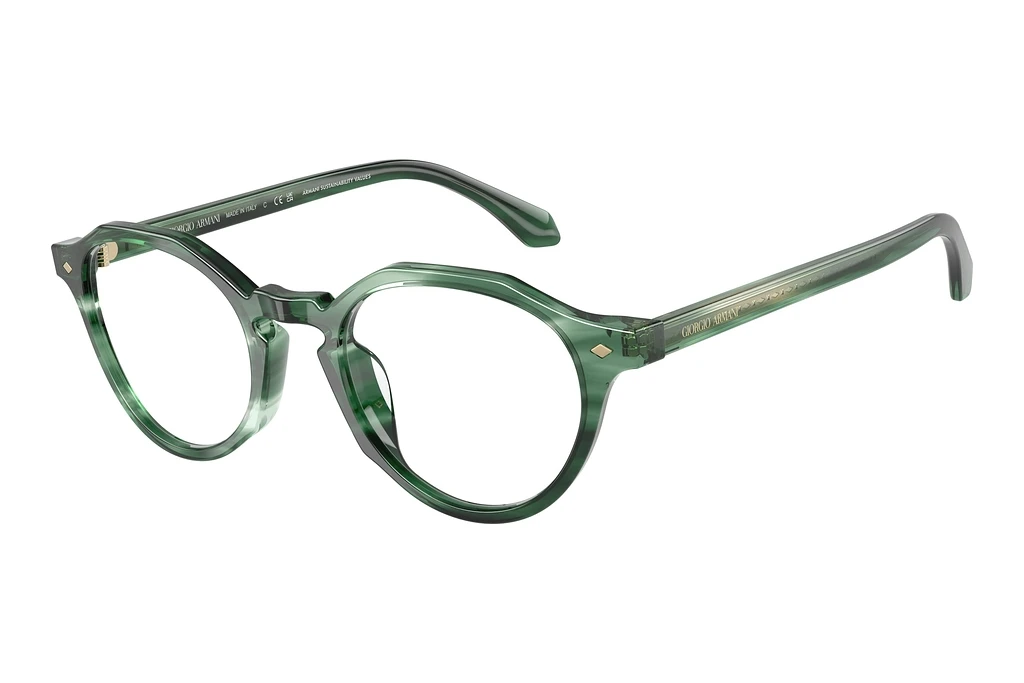 Giorgio Armani   AR7264U 6164 Striped Green