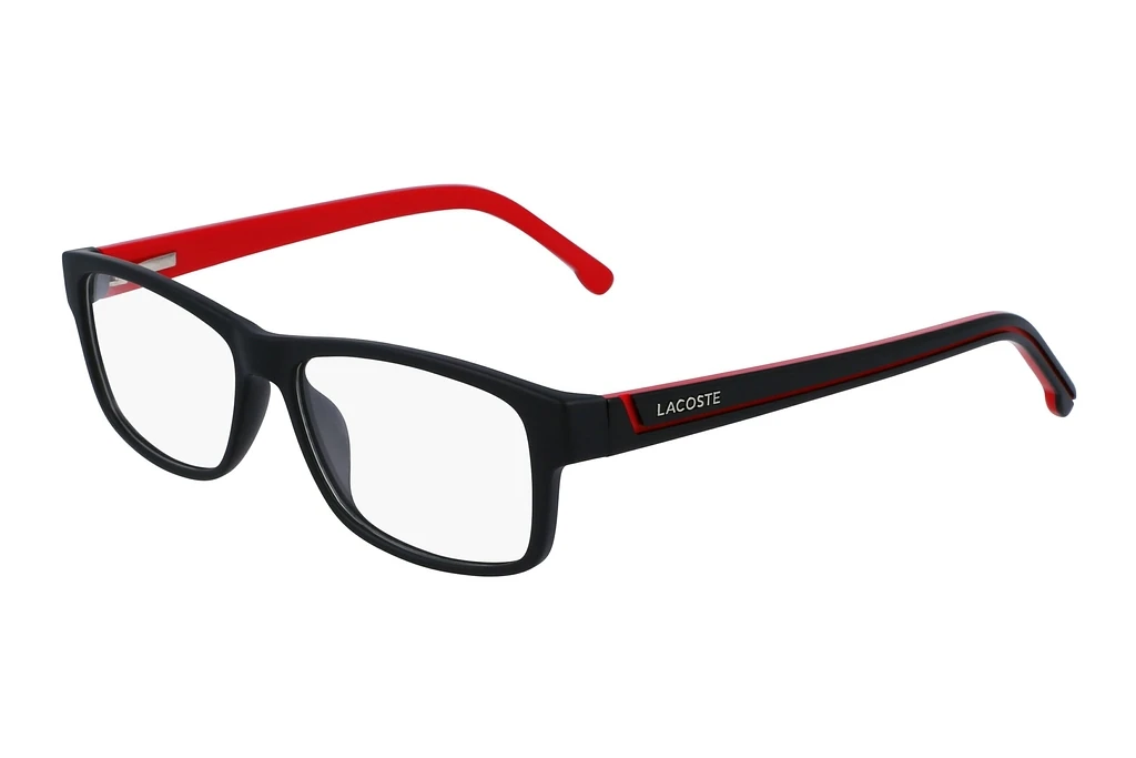 Lacoste   L2707 004 BLACK MATTE BLACK/RED