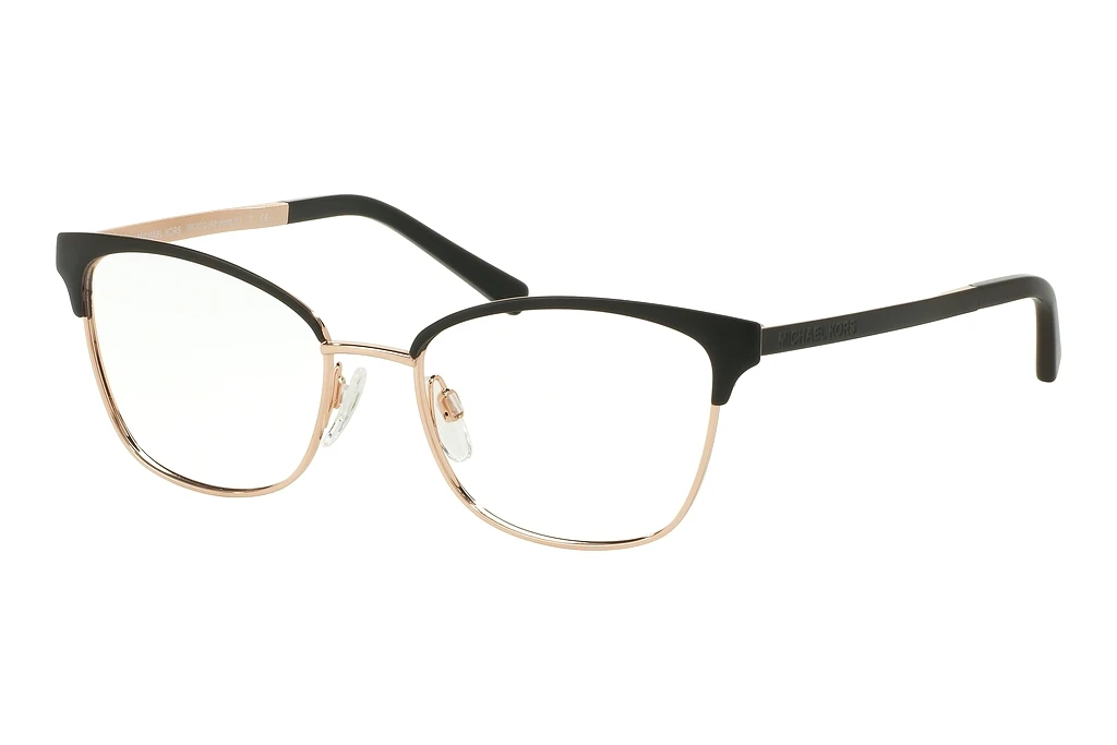 Michael Kors   MK3012 1113 Matte Black/Rose Gold