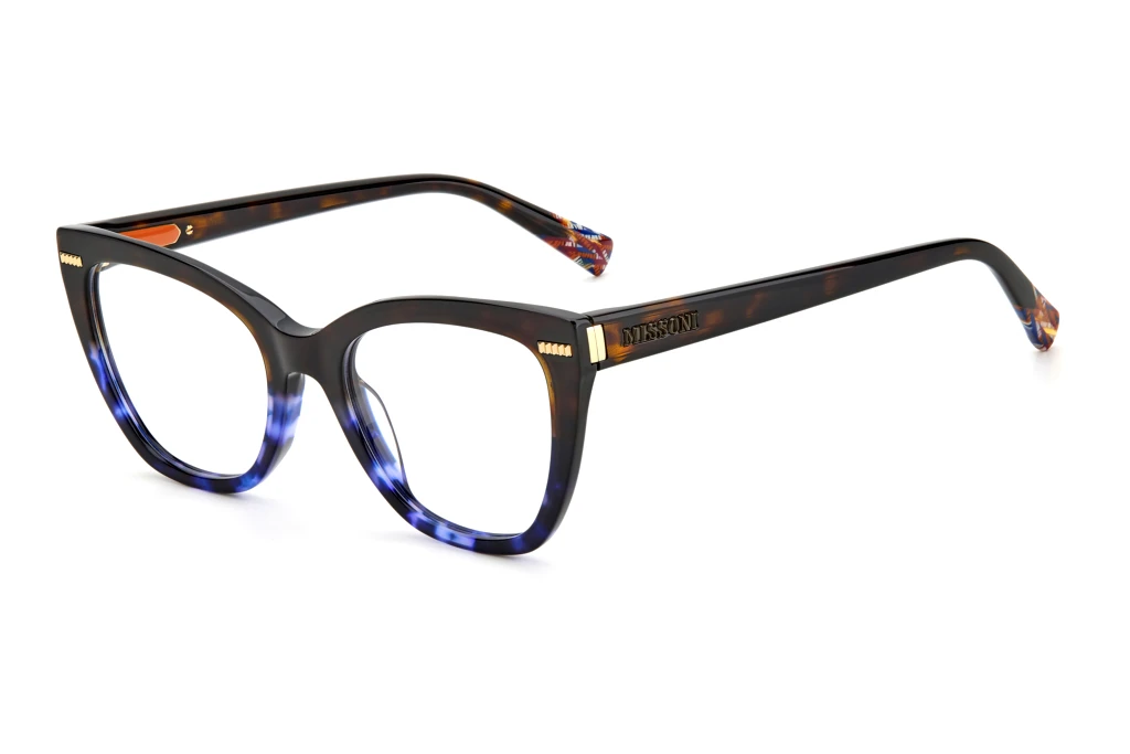 Missoni   MIS 0072 I2G HAVANA SHADED BLUE