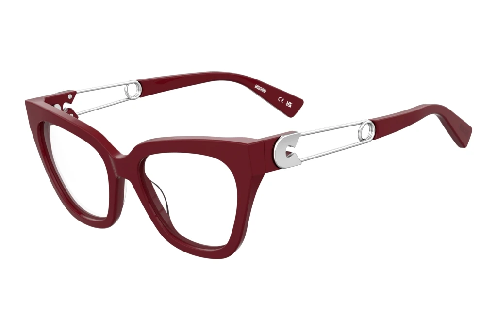 Moschino   MOS638 LHF BURGUNDY 2
