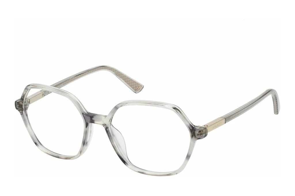 Nina Ricci   VNR333 0P82 BROWN W/VIOLET STRIPED