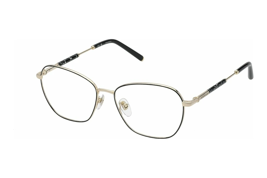 Nina Ricci   VNR346 0301 SH.ROSE GOLD W/BLACK PARTS