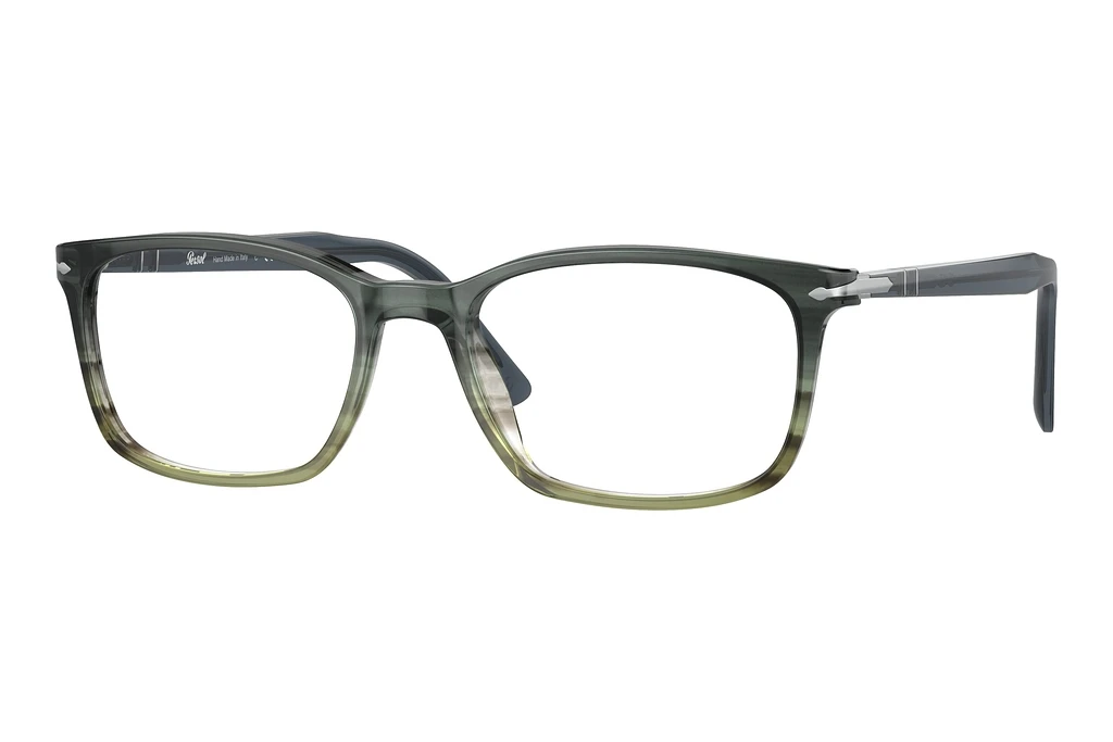 Persol   PO3189V 1012 Grey Striped Green Gradient