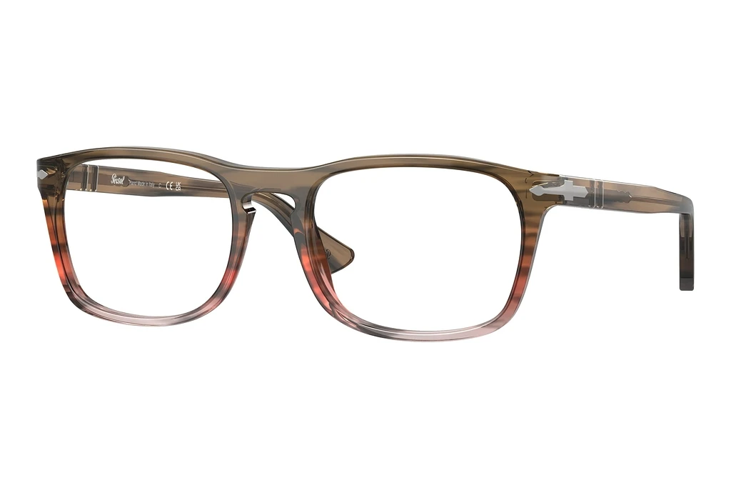 Persol   PO3344V 1206 Striped Brown Gradient Red