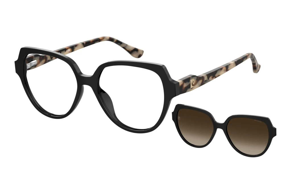 Pierre Cardin   P.C. 8556/C WR7 BLACK HAVANA