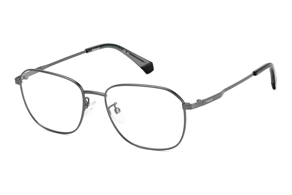 Polaroid   PLD D454/G R80 MATTE DARK RUTHENIUM