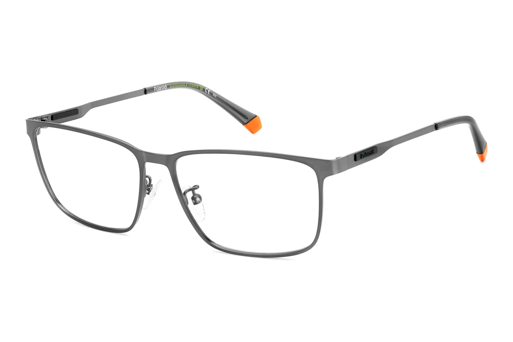 Polaroid   PLD D494/G R80 MATTE DARK RUTHENIUM