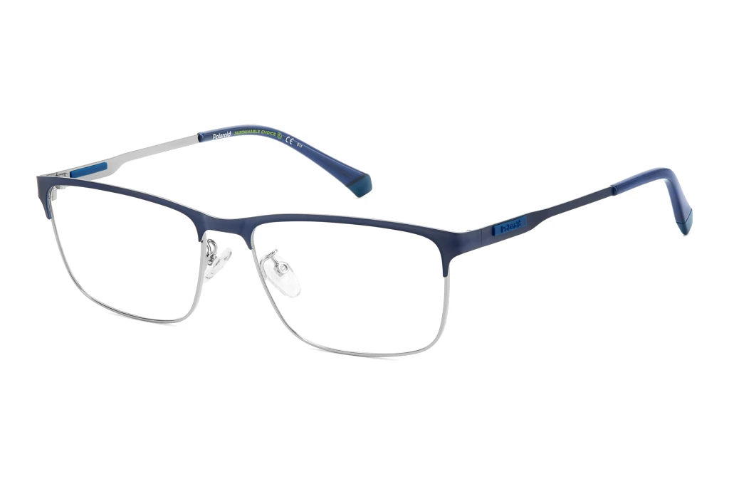 Polaroid   PLD D495/G KU0 MATTE BLUE RUTHENIUM