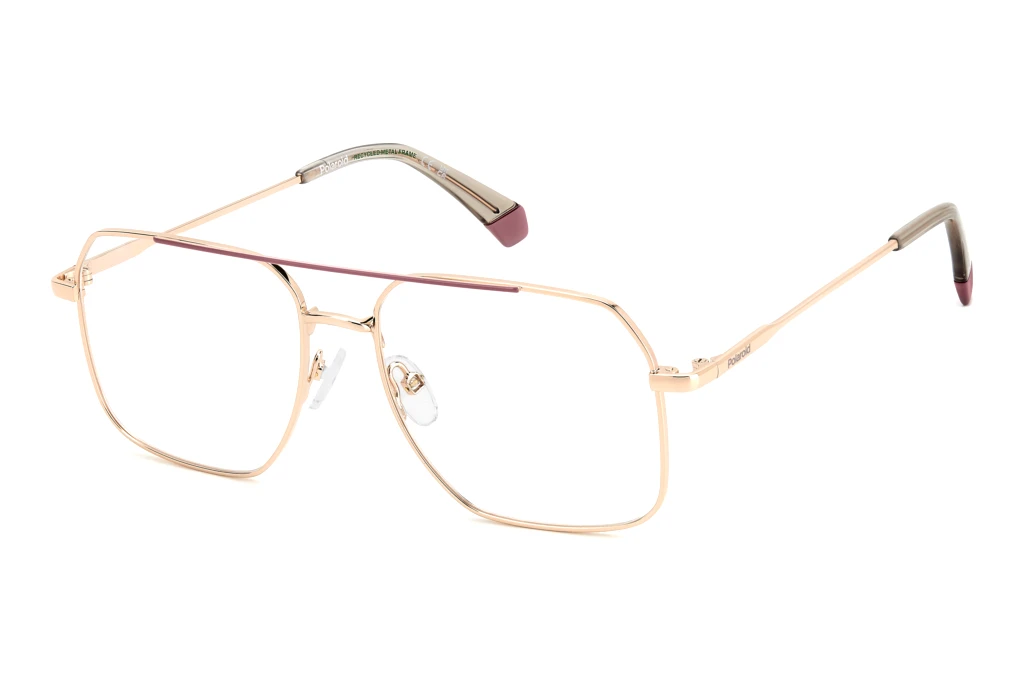 Polaroid   PLD D554 EYR GOLD PINK