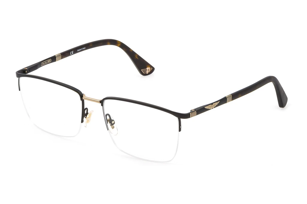 Police   VPLD18 0305 NERO SEMILUCIDO C/PARTI ORO ROSE'LUCIDO