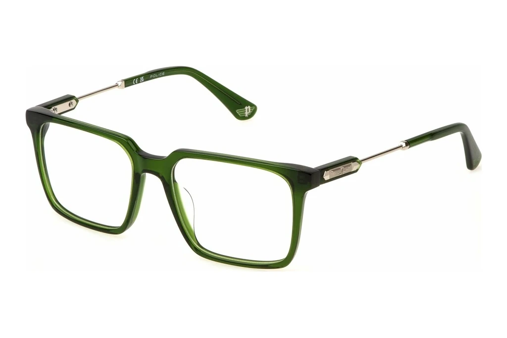 Police   VPLN28 0G61 SHINY TRANSP.GREEN