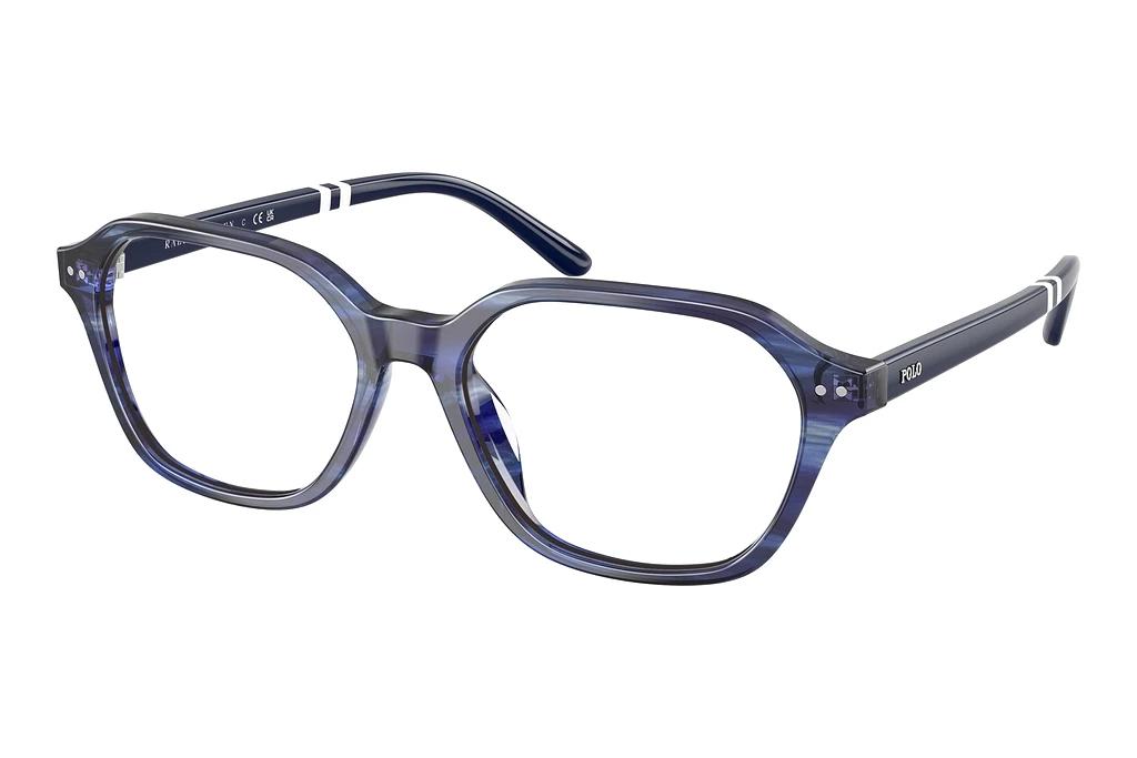 Polo   PH2295U 6314 Shiny Striped Blue