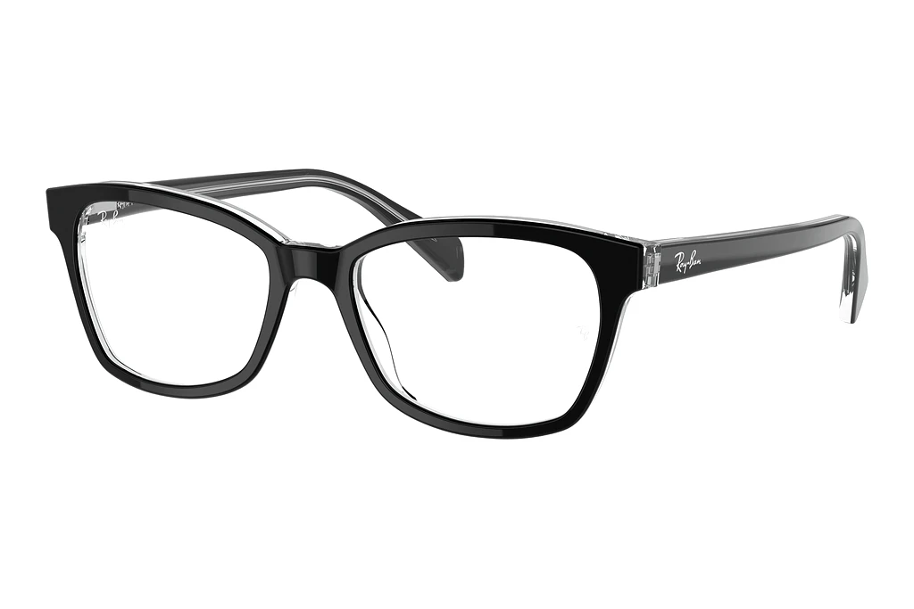 Ray-Ban Kids   RY1591 3529 Black On Transparent