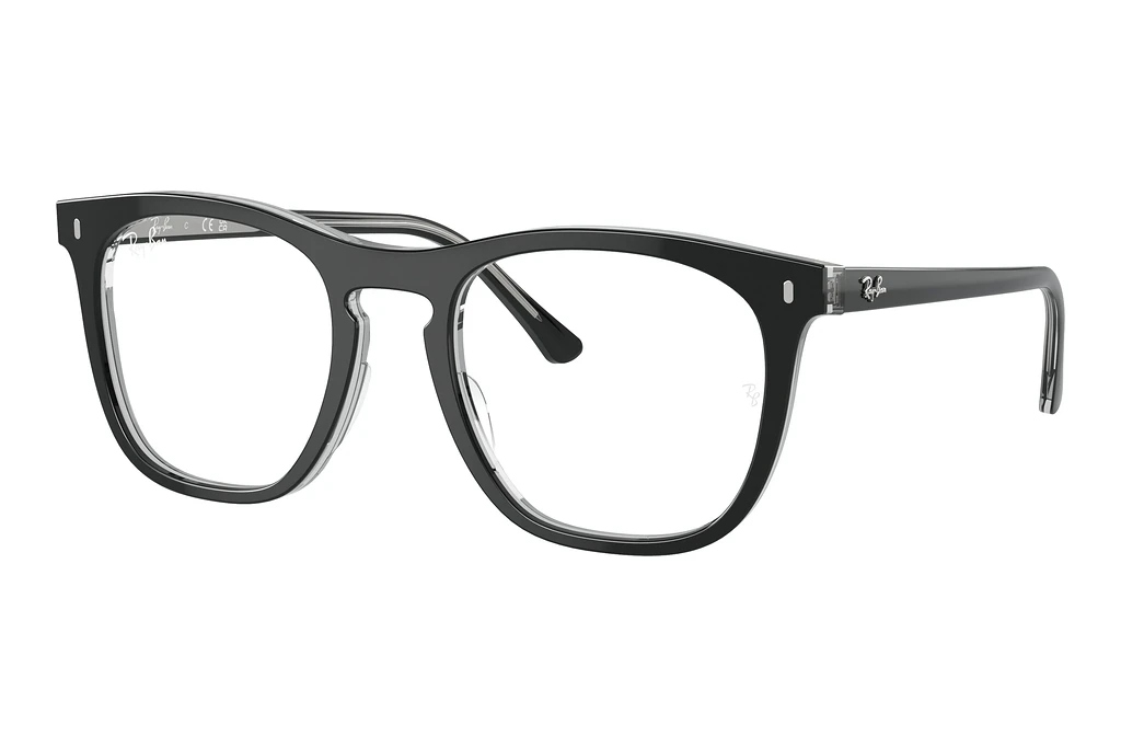 Ray-Ban   RX2210V 8367 Dark Grey On Transparent Light Grey