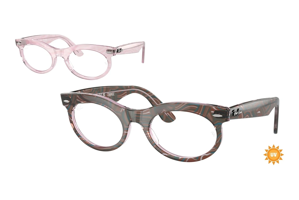 Ray-Ban   RX2242V 8292 Photo Waves Purple