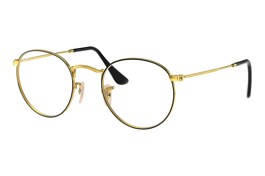 Ray-Ban   RX3447V 2991 Black On Gold