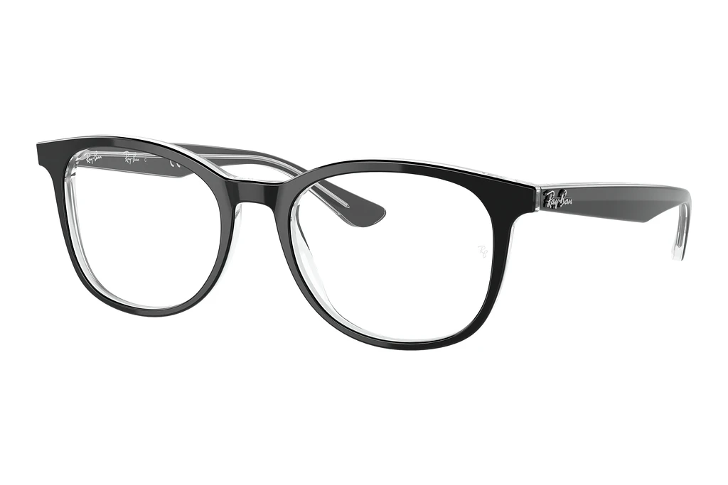 Ray-Ban   RX5356 2034 Black On Transparent