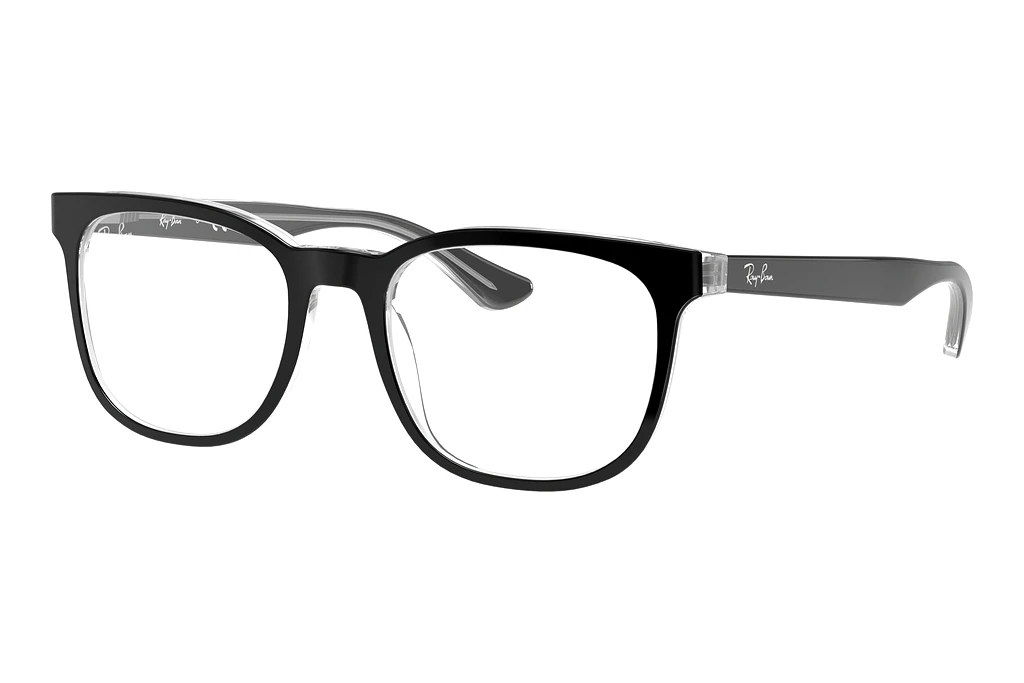 Ray-Ban   RX5369 2034 Black On Transparent