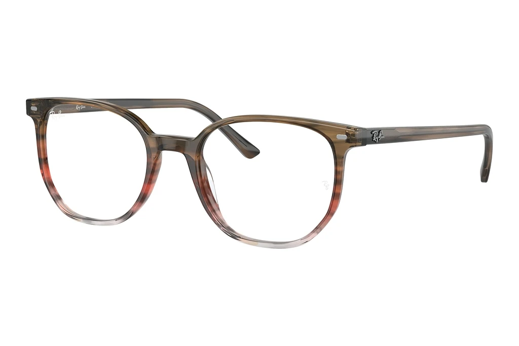 Ray-Ban   RX5397 8251 Striped Brown & Red