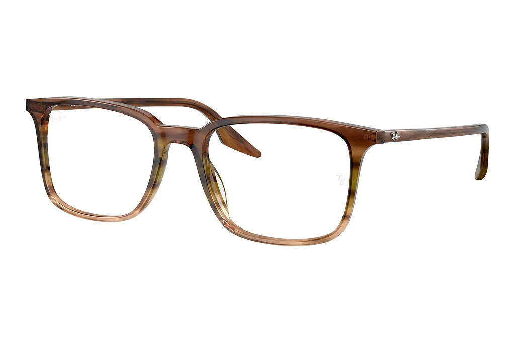 Ray-Ban   RX5421 8255 Striped Brown & Green