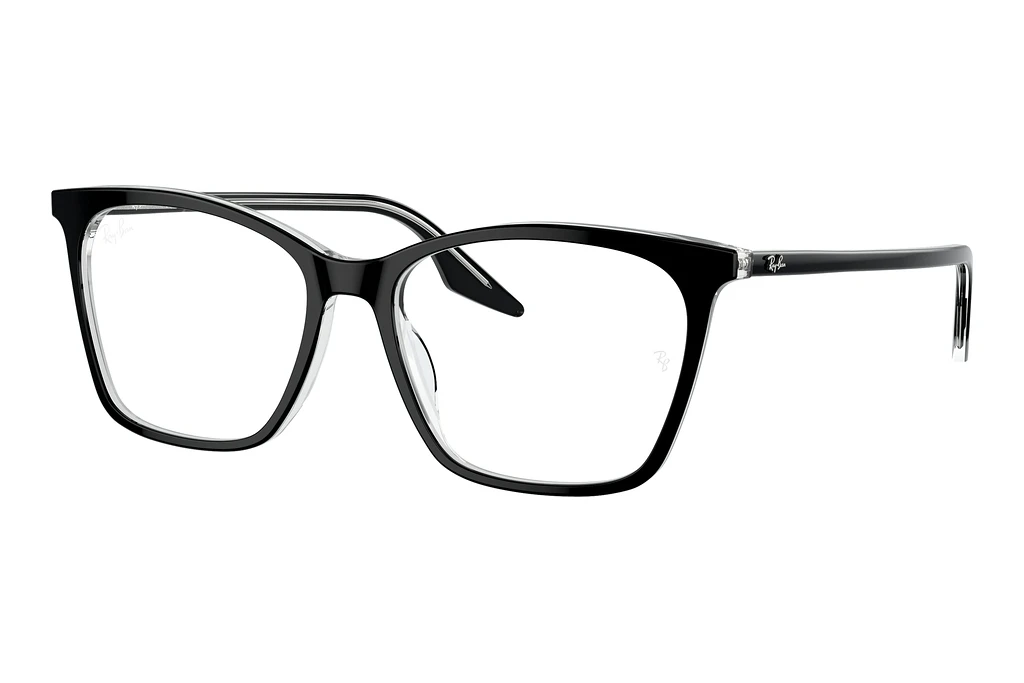 Ray-Ban   RX5422 2034 Black On Transparent