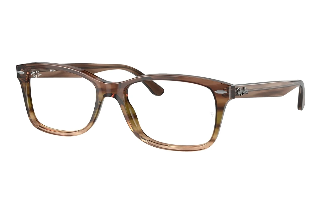 Ray-Ban   RX5428 8255 Striped Brown & Green