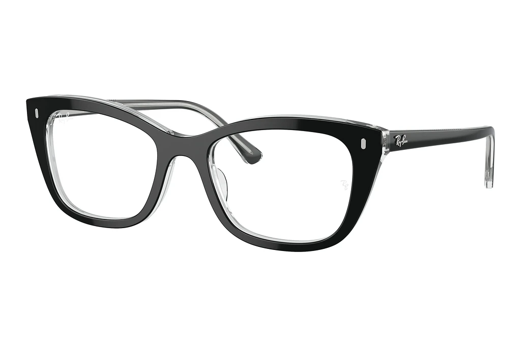 Ray-Ban   RX5433 2034 Black On Transparent
