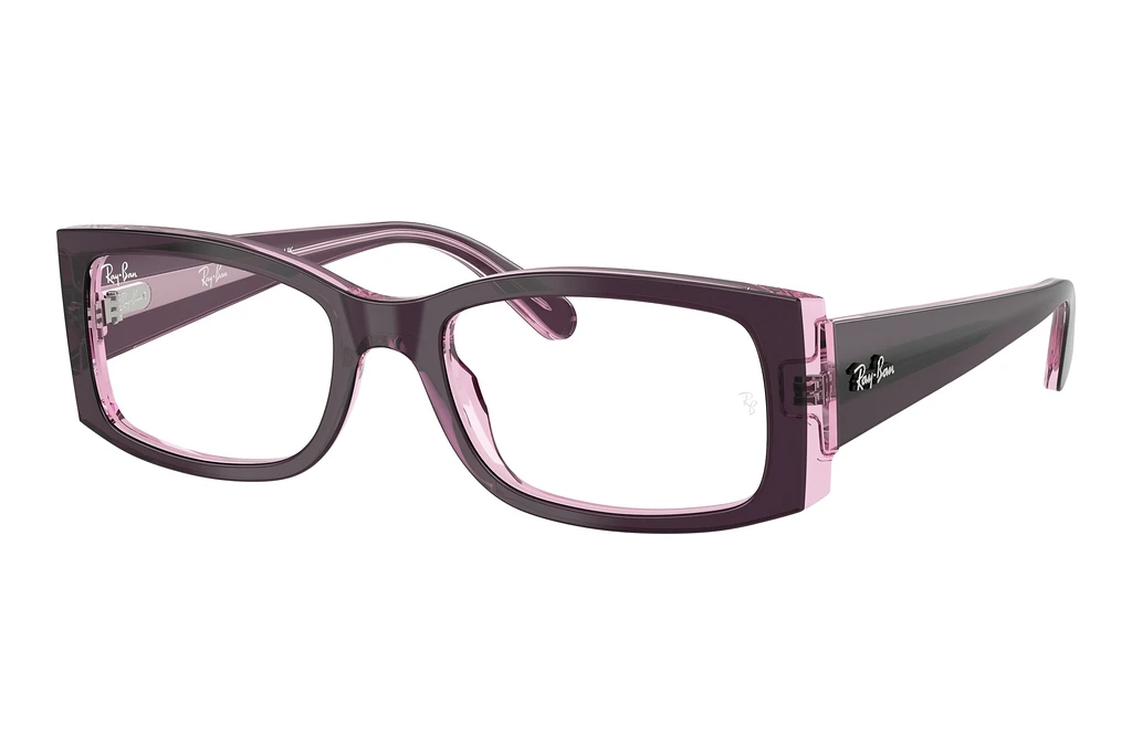 Ray-Ban   RX5434 8364 Violet On Transparent Pink