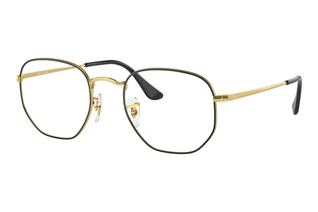 Ray-Ban   RX6448 3175 Black On Gold