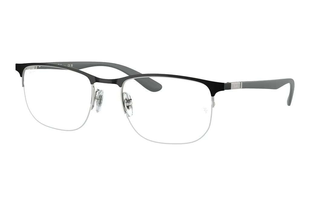 Ray-Ban   RX6513 3163 Black On Silver