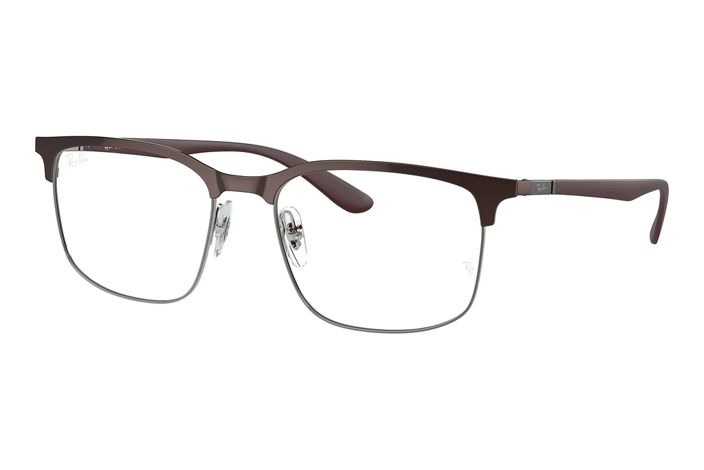 Ray-Ban   RX6518 3162 Brown On Gunmetal