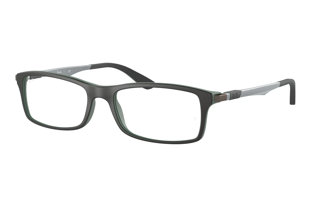 Ray-Ban   RX7017 5197 Black On Green