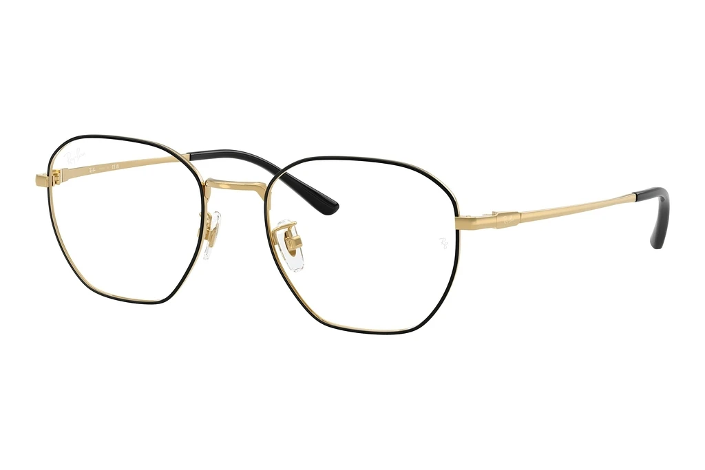 Ray-Ban   RX8777D 1250 Black On Gold