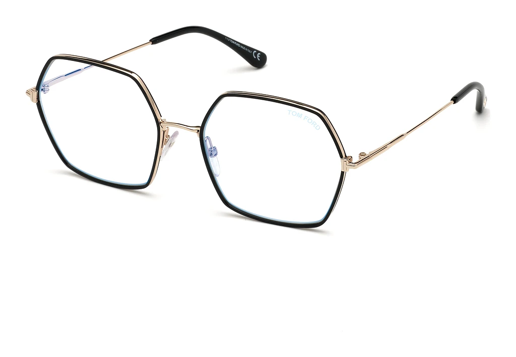 Tom Ford   FT5615-B 001 Glänzend Schwarz