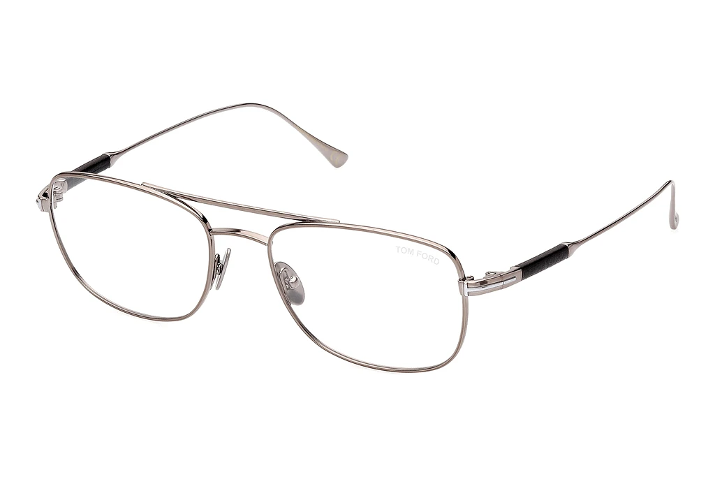 Tom Ford   FT5848-P 012 Glänzend Satiniert Dunkel Ruthenium