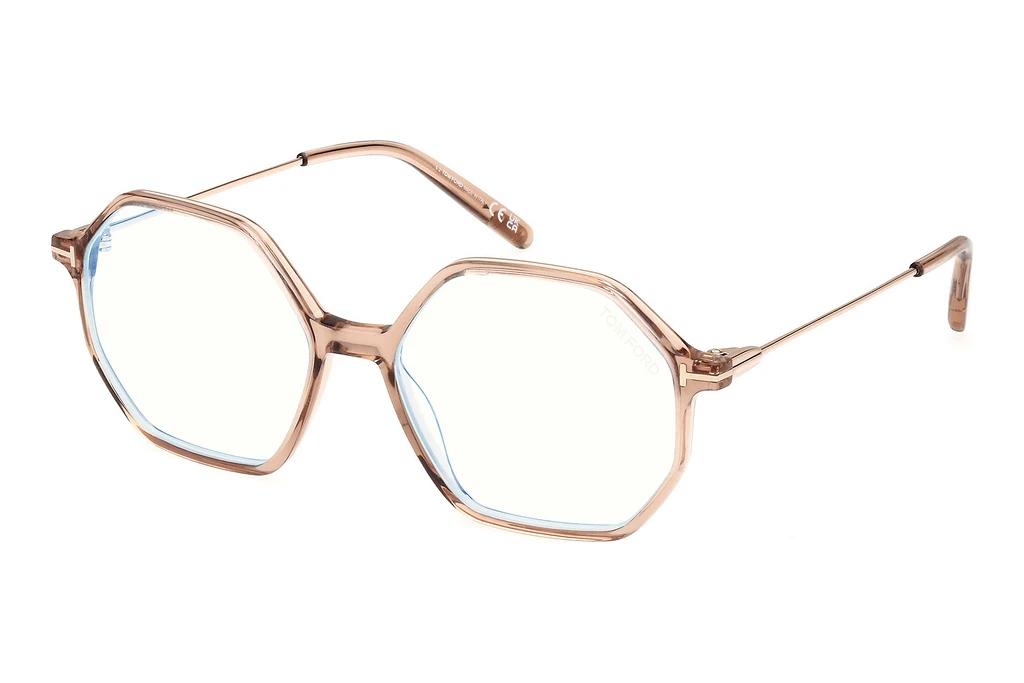 Tom Ford   FT5952-B 045 Glänzend Hellbraun