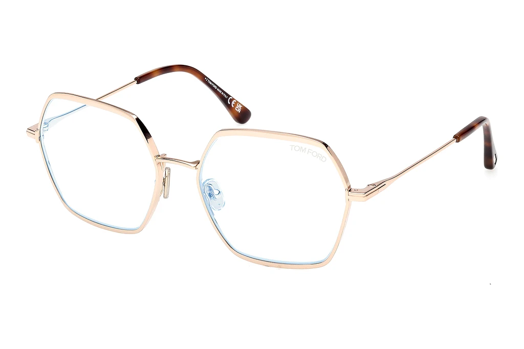 Tom Ford   FT6050-B 028 Glänzend Rose Gold