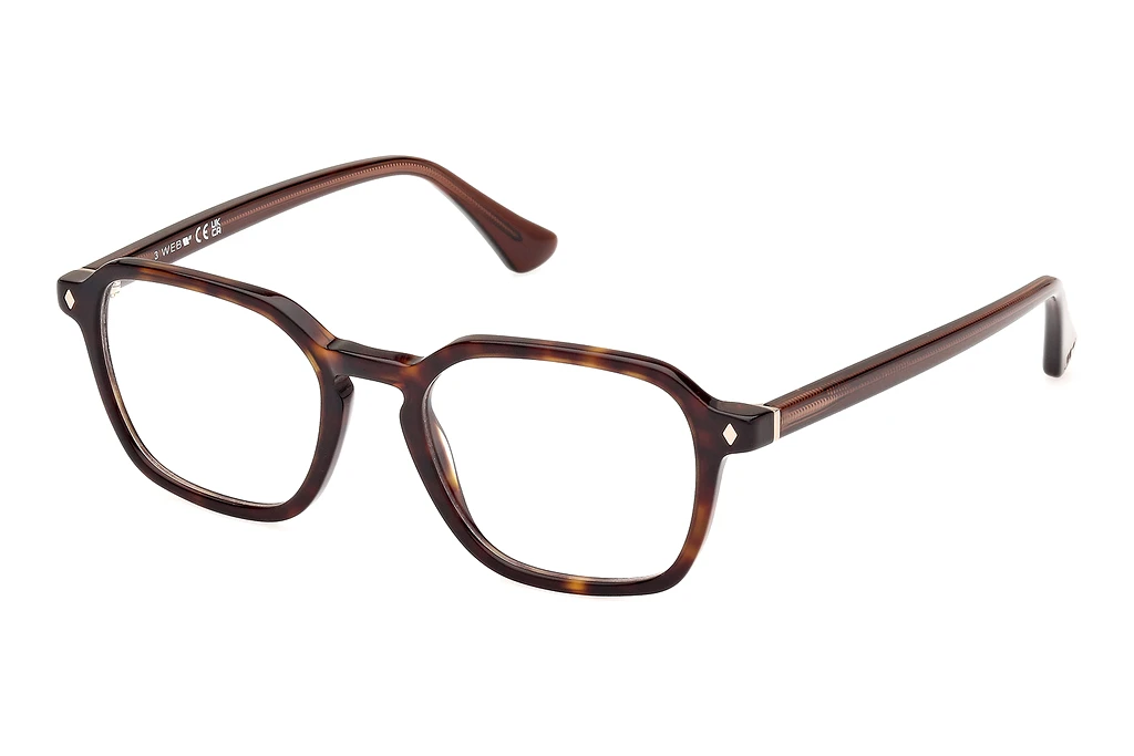 Web Eyewear   WE5428 056 Dunkel Havanna
